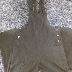 Army Green Soft Cotton Overalls size small